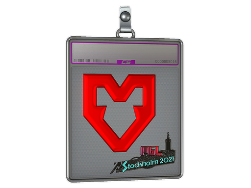 Sticker Slab MOUZ Foil Stockholm 2021