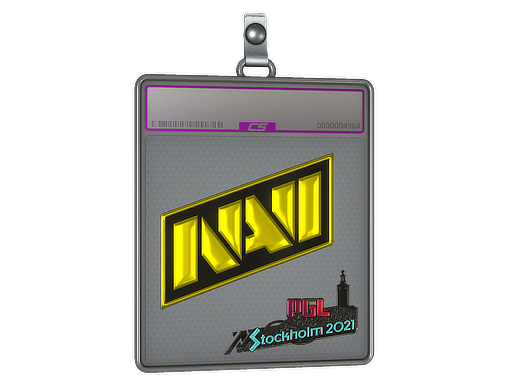 Sticker Slab Natus Vincere Foil Stockholm 2021