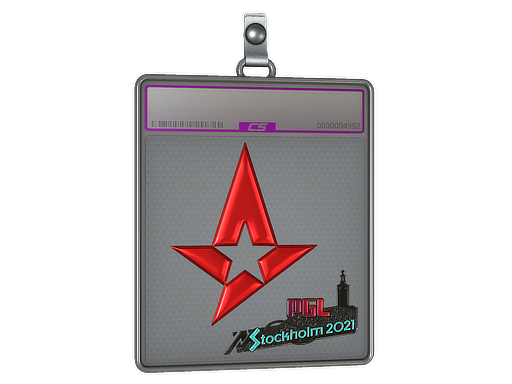 Sticker Slab Astralis Foil Stockholm 2021