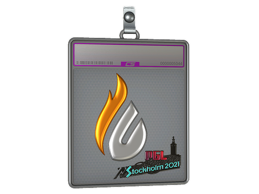 Sticker Slab Copenhagen Flames Foil Stockholm 2021