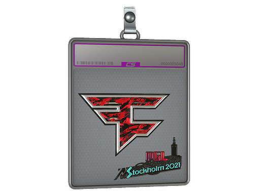 Sticker Slab FaZe Clan Foil Stockholm 2021