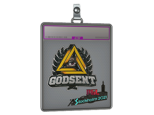 Sticker Slab GODSENT Foil Stockholm 2021