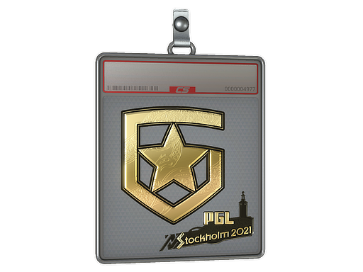 Sticker Slab Gambit Gaming Gold Stockholm 2021