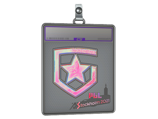 Sticker Slab Gambit Gaming Holo Stockholm 2021