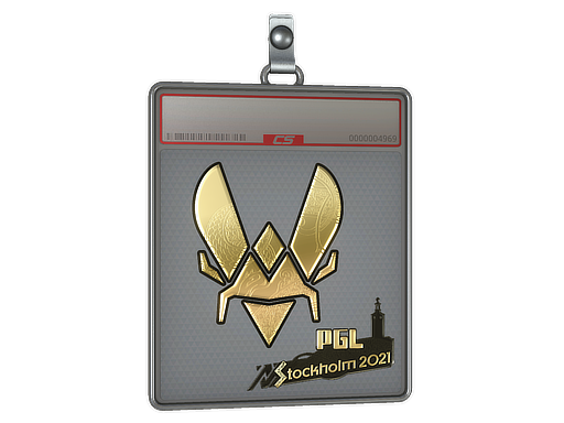 Sticker Slab Vitality Gold Stockholm 2021