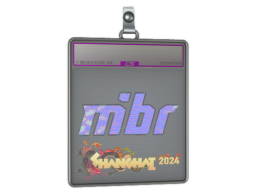 Sticker Slab MIBR Holo Shanghai 2024