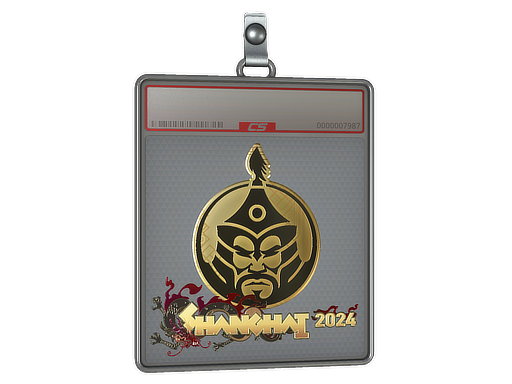 Sticker Slab The MongolZ Gold Shanghai 2024
