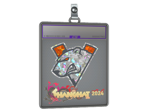 Sticker Slab Virtus.pro Glitter Shanghai 2024