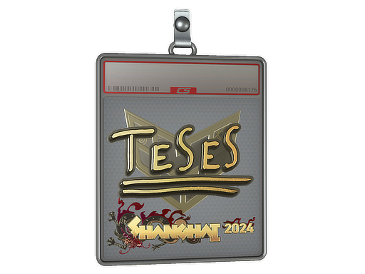 Sticker Slab TeSeS Gold Shanghai 2024