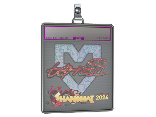 Sticker Slab torzsi Holo Shanghai 2024