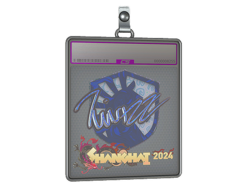 Sticker Slab Twistzz Holo Shanghai 2024