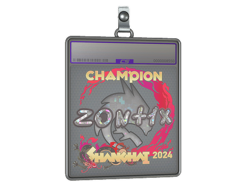 Sticker Slab zont1x Glitter, Champion Shanghai 2024