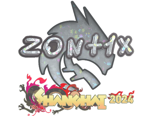 Sticker | zont1x (Glitter) | Shanghai 2024