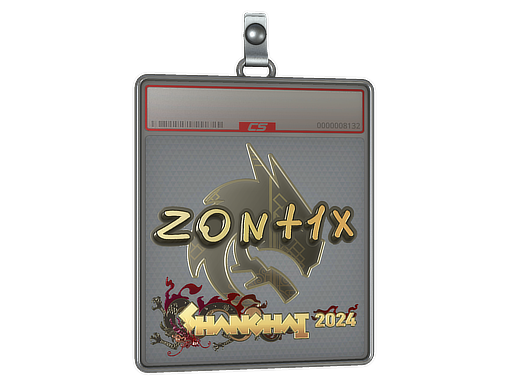 Sticker Slab zont1x Gold Shanghai 2024