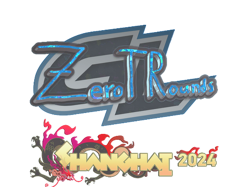 Sticker | ztr (Glitter) | Shanghai 2024
