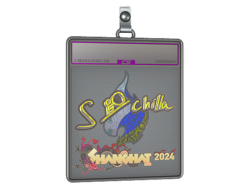 Sticker Slab s-chilla Holo Shanghai 2024