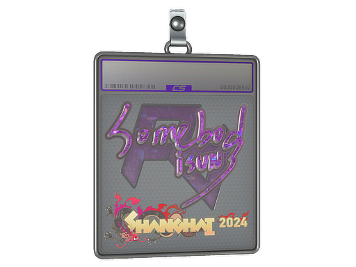 Sticker Slab somebody Glitter Shanghai 2024