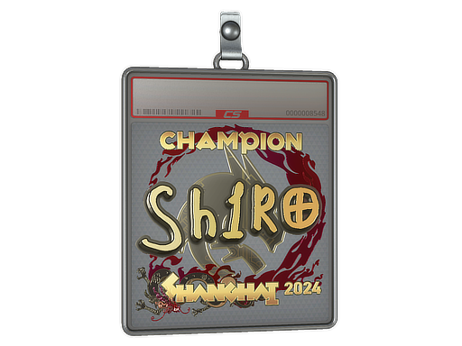 Sticker Slab sh1ro Gold, Champion Shanghai 2024