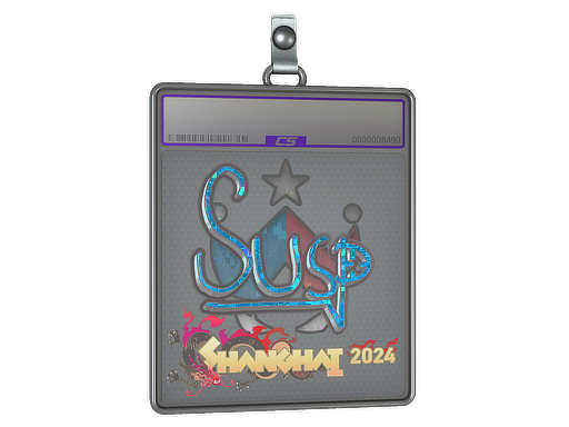 Sticker Slab susp Glitter Shanghai 2024