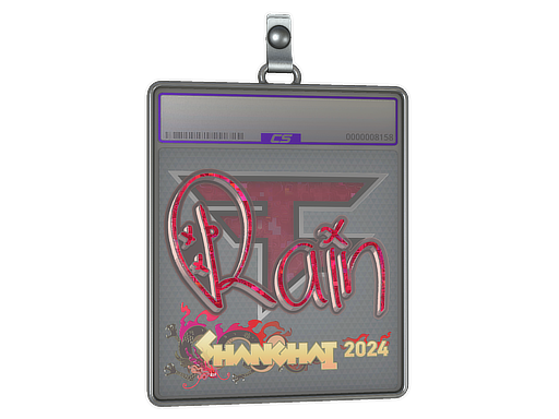 Sticker Slab rain Glitter Shanghai 2024