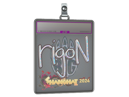 Sticker Slab rigoN Holo Shanghai 2024