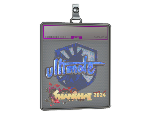 Sticker Slab ultimate Holo Shanghai 2024