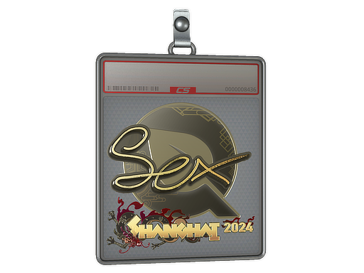 Sticker Slab dexter Gold Shanghai 2024