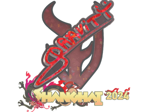 Sticker | Graviti (Glitter) | Shanghai 2024