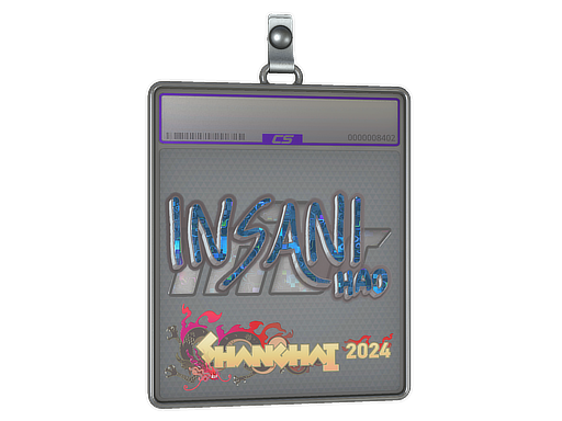 Sticker Slab insani Glitter Shanghai 2024