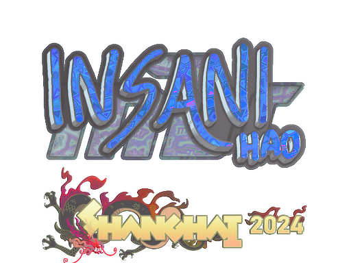 Sticker | insani (Holo) | Shanghai 2024
