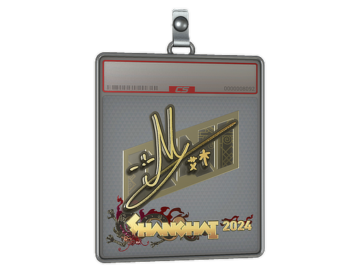 Sticker Slab iM Gold Shanghai 2024