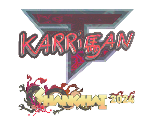 Sticker | karrigan (Holo) | Shanghai 2024