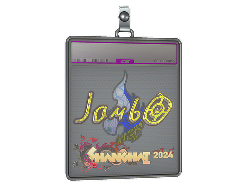 Sticker Slab jambo Holo Shanghai 2024