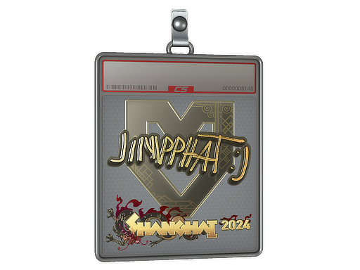 Sticker Slab Jimpphat Gold Shanghai 2024