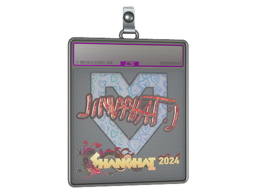 Sticker Slab Jimpphat Holo Shanghai 2024