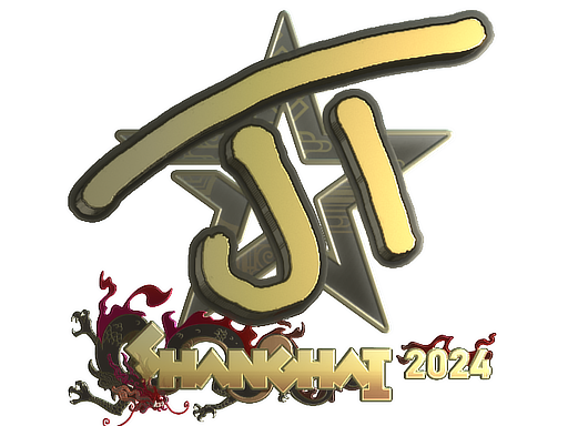 Sticker | JT (Gold) | Shanghai 2024