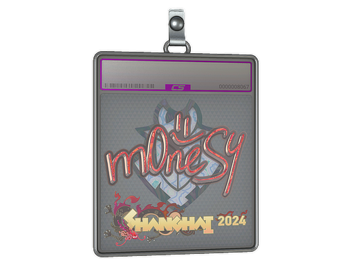 Sticker Slab m0NESY Holo Shanghai 2024