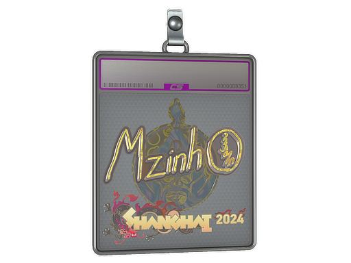 Sticker Slab mzinho Holo Shanghai 2024