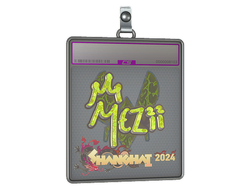 Sticker Slab mezii Holo Shanghai 2024