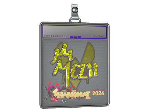 Sticker Slab mezii Glitter Shanghai 2024