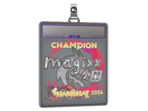 Sticker Slab magixx Glitter, Champion Shanghai 2024