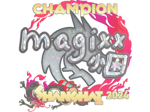 Sticker | magixx (Glitter, Champion) | Shanghai 2024