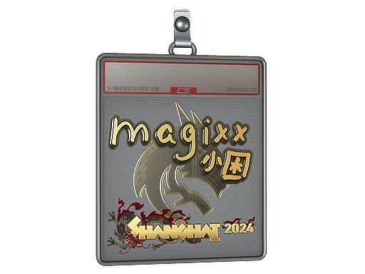 Sticker Slab magixx Gold Shanghai 2024