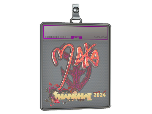 Sticker Slab Maka Holo Shanghai 2024