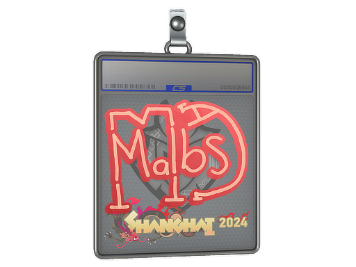 Sticker Slab malbsMd Shanghai 2024