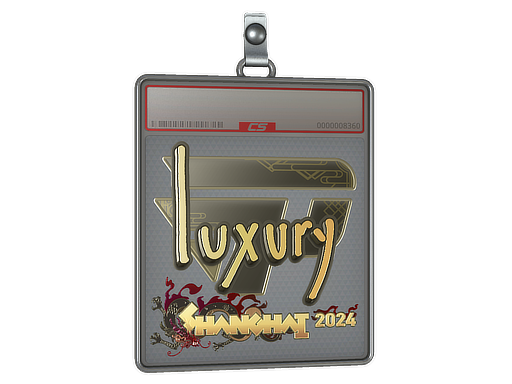 Sticker Slab lux Gold Shanghai 2024