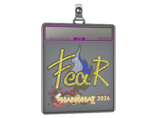 Sticker Slab fEAR Holo Shanghai 2024