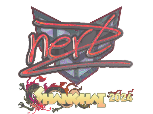 Sticker | NertZ (Holo) | Shanghai 2024