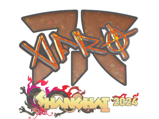 Sticker | afro (Glitter) | Shanghai 2024