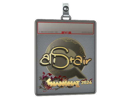 Sticker Slab aliStair Gold Shanghai 2024